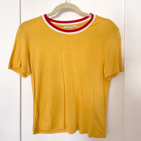 Zara Tops - ZARA Trafaluc 70s Classic Crew Neck T-Shirt
